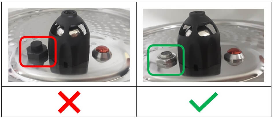 Tefal Cook4Me cleaning diagram
