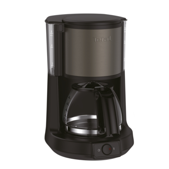 Tefal CM222 VIVO Filter Compact Coffee Maker Machine 0.63 Quart 6-Cup 650W Black