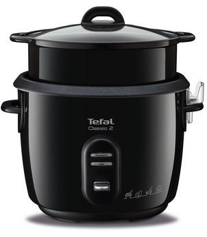 |700 W|1.8 Litre|Black Tefal RK1568UK Cool Touch Multi Rice Cooker| 20 Portions 