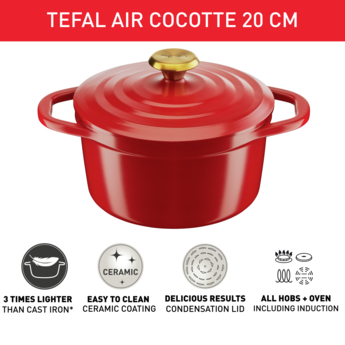 TEFAL Air stewpot 20 cm E2544455