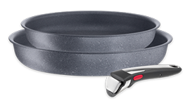 Tefal Ingenio Xper Ties cookware set with removable handle handle