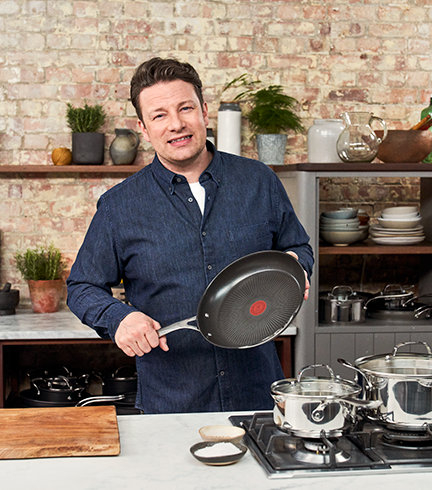 Laan Voorbeeld solidariteit Tefal Jamie Oliver cookware collection
